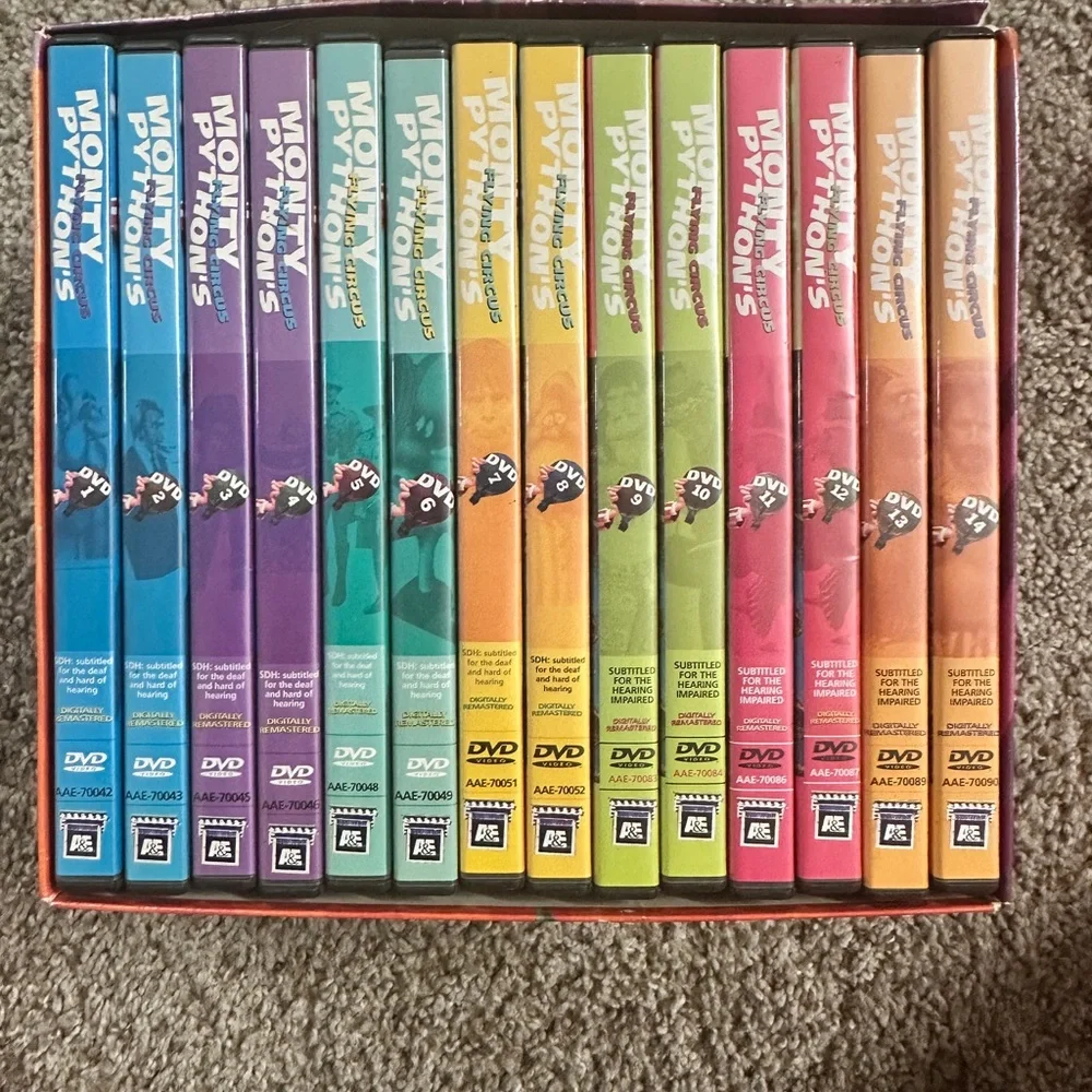 Monty Python’s Flying Circus Complete DVD Box Set + Holy Grail
